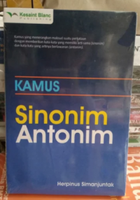 Image of Kamus Sinonim Antonim