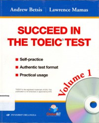 Image of Succeed in the toeic test volume 1