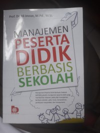 Image of MANAGEMEN PESERTA DIDIK BERBASIS SEKOLAH