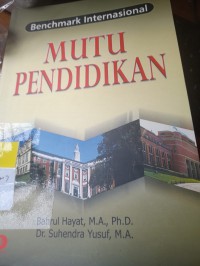 Image of MUTU PENDIDIKAN