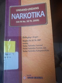Image of UNDANG-UNDANG NARKOTIKA