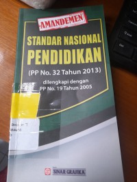 Image of AMENDEMEN STANDAR PENDIDIKAN