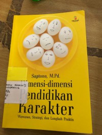 Image of Dimensi-dimensi Pendidikan Karakter