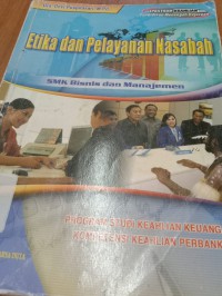 Image of Etika dan pelayanan nasabah : SMK bisnis dan manajemen