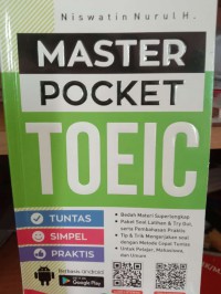 Image of Master pocket : toeic