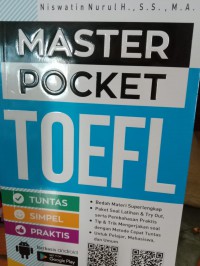 Image of Master pocket : toefl