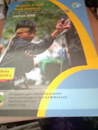 Image of Muatan lokal seni budaya pencak silat banten unruk smk