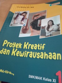 Image of `Proyek ktreatif dan kewirausahaan kurikulum merdeka  smk/mak kelas xi