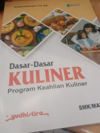 Image of Dasar=dasar kulinersmk/mak kelas x kurikulum merdeka :program kuliner