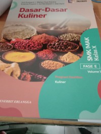 Image of Dasar dasar kulineruntuk smk/mak fase e vol 1 kurikulum merdeka
