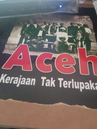 Image of Aceh kerajaan tak terlupakan