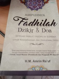 Image of Ampuhnya  fhadilah zikir dan doa : setelah shalat fardhu&shunah
